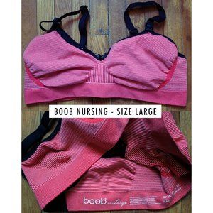 Boob Designs Fast Food Nursing bra size L